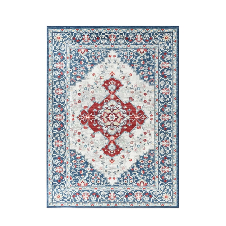 Rugs and Decor Hampton 703/ 5x7.2 area rugs 5' x 7'.2'' Blue Rugs and Decor Hampton 703/ 5x7.2 area rugs 5' x 7'.2'' Blue